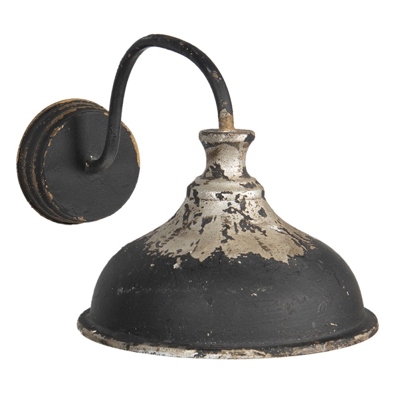 Wandlamp bruin sleets ijzer rechthoek de Hebberij