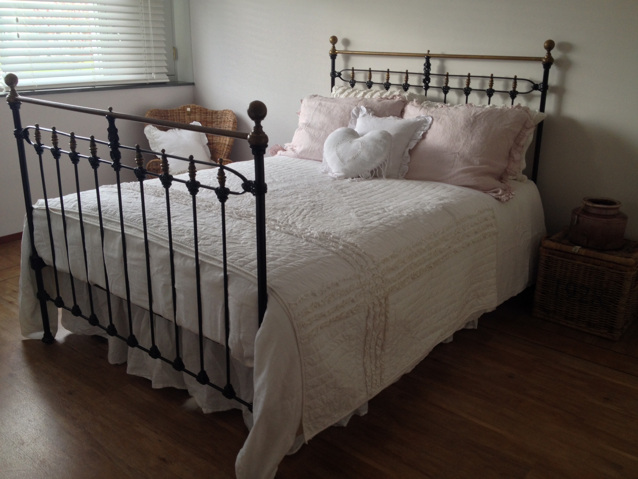 antiek frans spijlenbed excellence