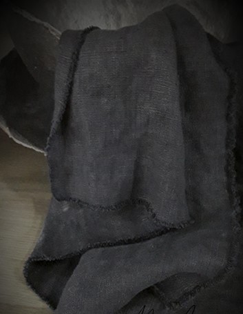 keukendoek zwart linnen (2)