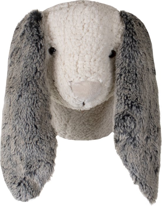 knuffel konijnenkop