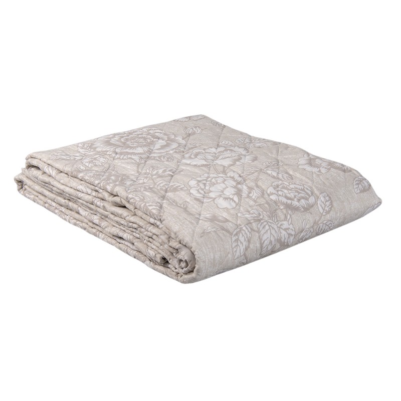 quilt beige wit bloemen www.dehebberij.nl
