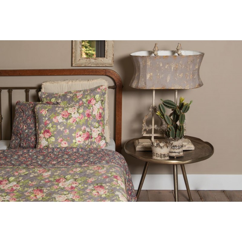 quilt grijs groen bloemen www.dehebberij.nl