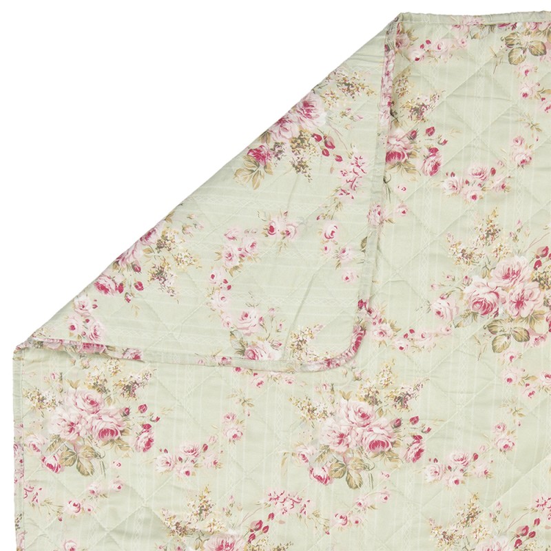quilt groen roze bloemen 1 www.dehebberij.nl