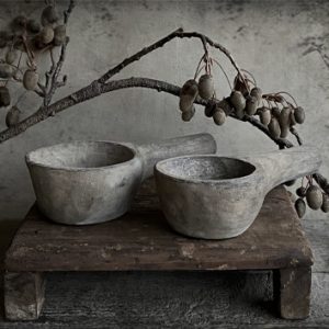 spatscherm houten lepels